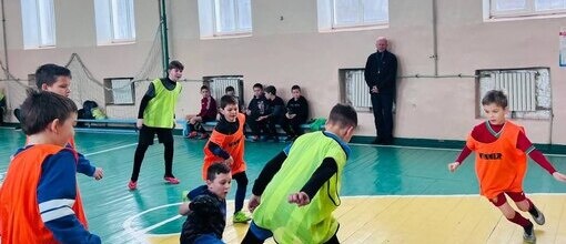 Змагання з футзалу у Дніпровській гімназії №5
